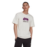 Adidas T-Shirt Adventure Logo Uomo Bianco | NonSoloSport
