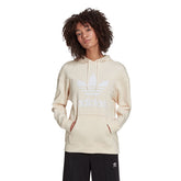 Adidas Felpa Adicolor Trefoil Donna Beige | NonSoloSport