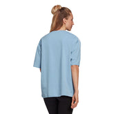 adidas T-Shirt Adicolor Classics Satin Tape Donna Celeste | NonSoloSport