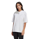 adidas T-Shirt Essential Donna Bianco Nero | NonSoloSport