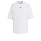 adidas T-Shirt Essential Donna Bianco Nero | NonSoloSport
