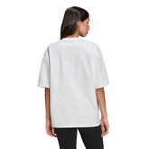 adidas T-Shirt Essential Donna Bianco Nero | NonSoloSport
