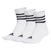 Calzino adidas 3Stripes Spw Mid 3Pezzi Bianco | NonSoloSport
