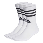 adidas Calze 3 Stripes Cushioned 3 Pack Bianco | NonSoloSport
