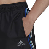 adidas Costume Volley Short Retro 3S Uomo Nero | NonSoloSport