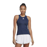 Canotta Donna adidas Club Tank Blu | NonSoloSport