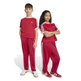 Pantalone Ragazzo Adidas Firebird Rosso Bianco | NonSoloSport