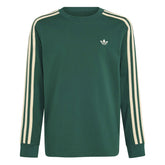 Maglia Ragazzo Adidas 3 Stripes Verde Beige | NonSoloSport