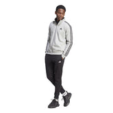 adidas Tuta Basic 3 Stripes Uomo Grigio Nero | NonSoloSport