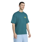 T-Shirt Uomo Adidas Powder Tongue Verde Acqua | NonSoloSport