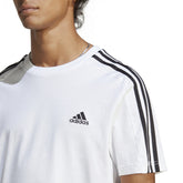 T-Shirt Donna adidas 3 Stripes Essentials Donna Bianco | NonSoloSport