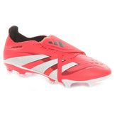 Scarpa da Calcio Uomo adidas Predator League Fold Over Tongue Firm Multi Ground Rosso Bianco | NonSoloSport