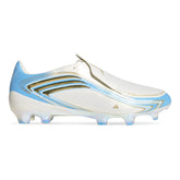 Scarpa da Calcio Uomo Adidas F50 Messi Elite Terreni Compatti Bianco Azzurro | NonSoloSport