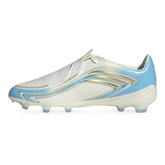 Scarpa da Calcio Ragazzo Adidas F50 Messi Elite Terreni Compatti Bianco Azzurro | NonSoloSport