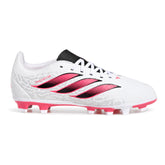 Scarpa da Calcio Ragazzo Adidas Predator Club Terreni Compatti Multi Terreno Bianco Rosa Nero | NonSoloSport