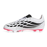 Scarpa da Calcio Ragazzo Adidas Predator Club Terreni Compatti Multi Terreno Bianco Rosa Nero | NonSoloSport
