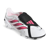 Scarpa da Calcio Ragazzo Adidas Predator League Fold-Over Tongue Terreni Compatti Bianco Rosa Nero | NonSoloSport