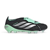Scarpa da Calcio Uomo Adidas Predator Elite Fold-Over Tongue Terreni Compatti Nero Verde Menta | NonSoloSport