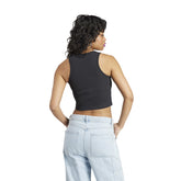 Canotta Donna adidas Rib Nero | NonSoloSport