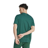 adidas T-Shirt Logo Linear Essentials Uomo Verde | NonSoloSport