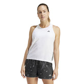 Canotta Donna Adidas Own The Run Bianco | NonSoloSport