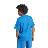 T-Shirt Uomo adidas Cotone C Blu | NonSoloSport