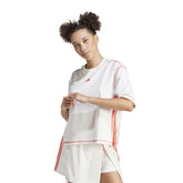 adidas T-Shirt Dance Cotton Donna Bianco | NonSoloSport
