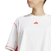 adidas T-Shirt Dance Cotton Donna Bianco | NonSoloSport