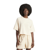 adidas T-Shirt Premium Essentials Donna Beige | NonSoloSport