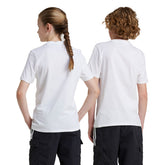 T-Shirt Ragazzo Adidas Junior Juventus Bianco Nero | NonSoloSport