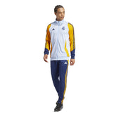 Tuta Uomo adidas Real Madrid Tk Suit Bianco | NonSoloSport
