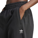 adidas Pantaloni Essentials French Terry Donna Nero | NonSoloSport