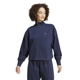 adidas Felpa All Szn Fleece Graphic Donna Blu | NonSoloSport