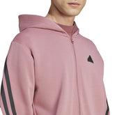 Felpa Uomo adidas Future Icons 3-Stripes Preloved Crimson | NonSoloSport