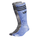 adidas Calze Tie-Dye 2 Pack Nero Blu | NonSoloSport