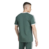 adidas T-Shirt adicolor Classics 3 Stripes Uomo Verde | NonSoloSport