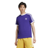 adidas T-Shirt adicolor Classics 3-Stripes Uomo Viola | NonSoloSport