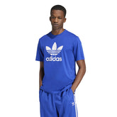 adidas T-Shirt adicolor Trefoil Uomo Blu | NonSoloSport