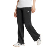 Pantalone Jogger Donna Adidas Essentials Small Logo Feel Cozy Open-Hem Nero | NonSoloSport