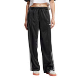 Pantalone Donna Adidas Adicolor Classics Firebird Loose Nero | NonSoloSport
