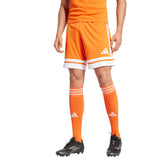Shorts Uomo Adidas Squadra 25 Arancione Bianco | NonSoloSport