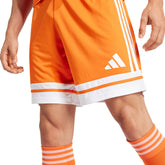 Shorts Uomo Adidas Squadra 25 Arancione Bianco | NonSoloSport
