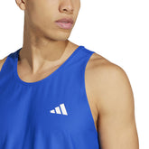 Canotta Uomo Adidas Own The Run Blu | NonSoloSport