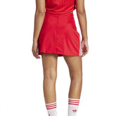 Minigonna Donna Adidas Adicolor 3-Stripes Rosso | NonSoloSport