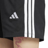 Shorts Donna Adidas Essentials 3-Stripes Nero Bianco | NonSoloSport
