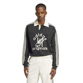 Polo Uomo Adidas Rugby Nero Bianco | NonSoloSport