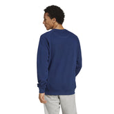 Felpa Uomo Adidas Trefoil Essentials Blu | NonSoloSport