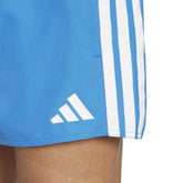 Shorts Uomo Adidas 3-Stripes 3-Inch Azzurro | NonSoloSport
