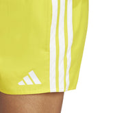 Shorts Nuoto Uomo Adidas 3-Stripes 3-Inch Giallo | NonSoloSport