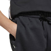 Shorts Bambino Adidas Seasonal Essentials Colorblock Nero | NonSoloSport